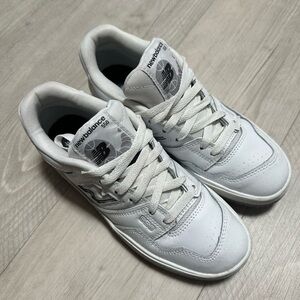 New Balance 550 white grey children’s 5.5 women’s 7